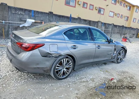 2018 Infi Q50 z USA, uszkodzony, nr VIN JN1EV7AP7JM353179